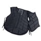 thumbnail image 4 of Chaleco de equitación, Guardias deportivos Chaleco con cremallera Accesorios transpirables Chaleco de entrenamiento Chaleco ecuestre para hombres para , negro, Niño L, 4 of 5