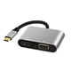 thumbnail image 2 of Hub Adaptador 4 en 1 Type-C a HDMI 4K + VGA + USB 3.0+ USB C, 2 of 4