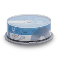 Dvd Millenniata M-Disc, 4,7 Gb, 4X Hd, 1000 Años De Archivo, Paquete De 30