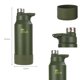 thumbnail image 3 of Botella Térmica Zola Hikers Pro 1000 ml - Verde Militar, 3 of 4