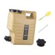 thumbnail image 4 of Contenedor De Agua De 12 L Con Grifo Para Mochilerismo Al Aire Libre, Senderismo, Color Caqui, 4 of 5