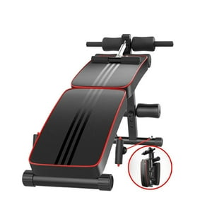 Banca Abdominales Full Pro Biceps Triceps Plegable Con Bandas Sportime