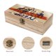 thumbnail image 3 of Eternals Caja Organizadora de Madera Rústica - Caja Decorativa Multifuncional para Escritorio, Hogar, Oficina, Joyas y Manualidades, 3 of 6