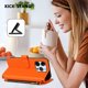 thumbnail image 4 of Funda Cartera Mariposa para [iPhone 14 Pro] con Soporte y Cremallera Naranja, 4 of 6