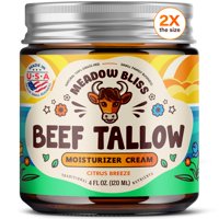 Crema Hidratante Meadow Bliss Beef Tallow 120 Ml Citrus Breeze