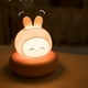 thumbnail image 1 of 1pc Cute Clap Control Pet Shaped Sleep Light, USB Charging Night Light, LED Cute Cartoon Mood Light, 1 of 3