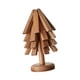 thumbnail image 3 of Mantel Individual De Madera Con Forma De árbol Para Agarraderas, Cuencos Y Utensilios De Cocina, 4 Unidades, Nogal Negro, 3 of 3
