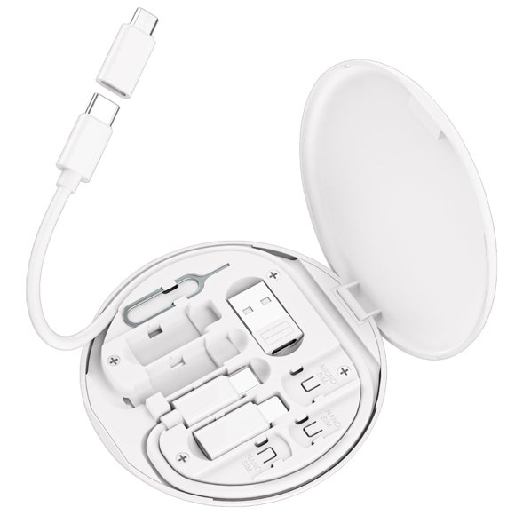 Kit de Adaptadores USB Azvegr 30 cm USB‑C a iOS/Micro‑USB