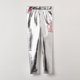 thumbnail image 1 of Calza Niña Metalizada Gris Barbie, 1 of 4