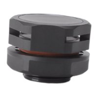 Magideal - Tornillo De Ventilación Impermeable Ip67, Orificios De Ventilación, Válvula Reductora De Presión M16X1.5, Tapón De Ventilación De Iluminación Para Con Negro