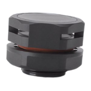 Magideal - Tornillo De Ventilación Impermeable Ip67, Orificios De Ventilación, Válvula Reductora De Presión M16X1.5, Tapón De Ventilación De Iluminación Para Con Negro