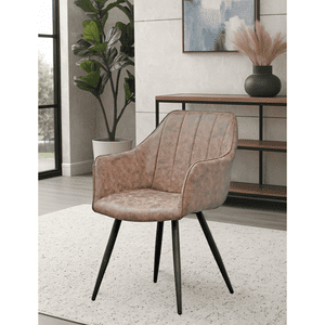 Muebles Santa Ana - Silla Cognac 2 Unidades