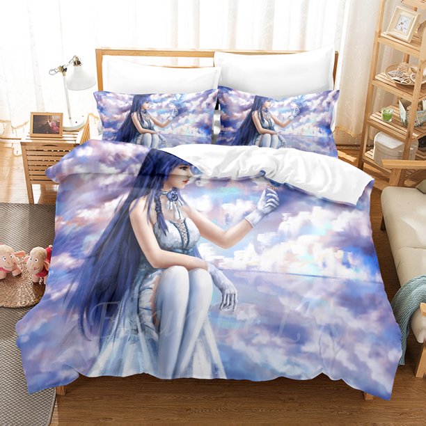 New Anime Honkai Impact 3rd Bedding Sets Duvet Cover Set With Pillowcase Twin Full Bedclothes Bed Linen Home Textiles Bed Sheets