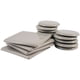 thumbnail image 1 of Deslizadores Para Muebles 5 Cuadrados Y 3 5 Redondos (paquete De 16), 1 of 6