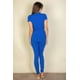 thumbnail image 4 of Saronite Leggings de Punto Suave, Elásticos y de Longitud Completa, Color Azul Real (para Mujer), 4 of 5