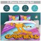 thumbnail image 5 of x60 Garfield Bed Duvet Cover Microfiber Bedding Sets 3D Printed Lightweight 3 Piece Comforter Sets, 1 Duvet Cover And 2 Pillow Shams for Kids Boys Girls 79"x90" jn60, 5 of 5