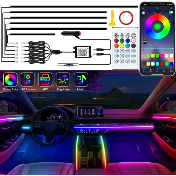 Tira LED Jushope Dreamcolor RGB Acrílica 12V Interior