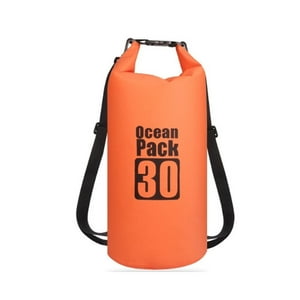 Auckland Outdoor - Bolso Seco Impermeable 30L Naranjo Naranja