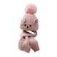thumbnail image 2 of Conjunto De Gorro Y Bufanda De Invierno Para Niños, Gorro De Punto Para Niños De 3 A 9 Años, Color Rosa, 2 of 3