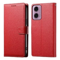 Funda Para Foxdock Motorola Moto G24– Cuero Premium, 3 Ranuras Para Tarjetas, Protección Contra Impactos