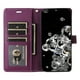 thumbnail image 5 of FOXDOCK Funda tipo Cartera para Samsung Galaxy S20 Ultra – Cubierta de Cuero PU con Múltiples Ranuras, Bolsillo para Efectivo y Correa de Muñeca, 5 of 6
