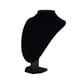 thumbnail image 1 of Collar Colgante Pantalla Busto Maniquí Soporte Soporte Terciopelo negro 22x16x13cm, 1 of 5