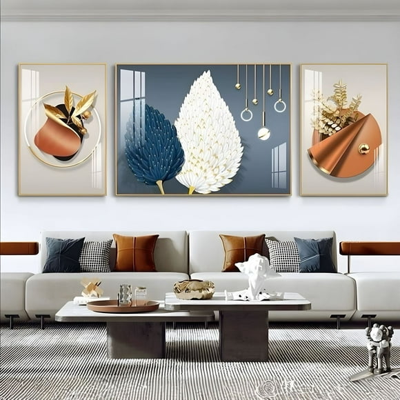 Set De 3 Cuadros Decorativos Marcos de Aluminio By LuBabycas