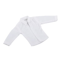 Magideal - 1/12 Figuras De Acción Masculinas Camisa De Manga Larga, Traje Coleccionable, Regalos Hechos A Mano Para Niños Y Adultos, Accesorios Elegantes Ropa De