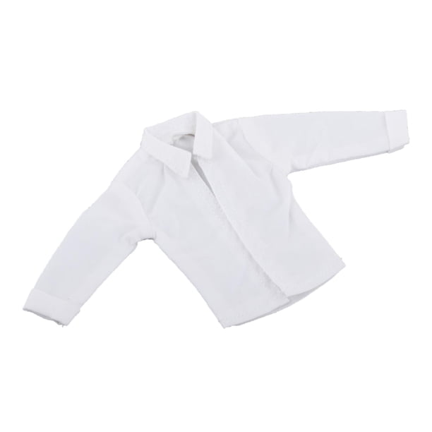 1/12 Figuras de acción masculinas Camisa de manga larga, Traje coleccionable, Regalos hechos a mano para niños y adultos, Accesorios elegantes Ropa de
