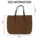 thumbnail image 2 of Bolso grande tejido de paja para mujer, bolso de playa hecho a mano, bolso de hombro, bolso de mano de paja, 2 of 5