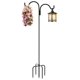 thumbnail image 1 of Comedero para pájaros Shepherds Hook Gtongoko, doble, para exteriores, 233 cm, 1 of 7