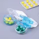 thumbnail image 3 of 1pcs Pill Taker Medicine Storage Box Portable Anti Pollution Pill Tablet Crusher Personal Health Care Dispense Easy To Take, 3 of 3