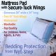 thumbnail image 2 of Protector de Colchón Impermeable Wet-Stop 86x91 cm con Alas, 2 of 4