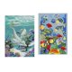thumbnail image 2 of Juego De 2 Kits De Punto De Cruz Estampados, Kits De Costura De 11 Quilates, Peces Tropicales Y Delfines, 2 of 5