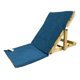 thumbnail image 3 of Reposera Plegable de Playa con Respaldo Ajustable y Cojín XL Azul Turquesa, 3 of 4
