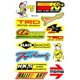 thumbnail image 5 of Pegatina/Calcomanía RICEFINE 17,5 x 26,5 cm Pack de 6 Motociclismo, 5 of 9
