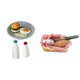 thumbnail image 1 of Juego De Desayuno En Miniatura Para Casa De Mu?ecas Para Mesa De Comedor, Gabinete, Restaurante, 1 of 4