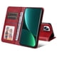 thumbnail image 4 of Funda Billetera para Xiaomi 12 Pro con Porta Tarjetas y Soporte Ajustable Rojo, 4 of 6