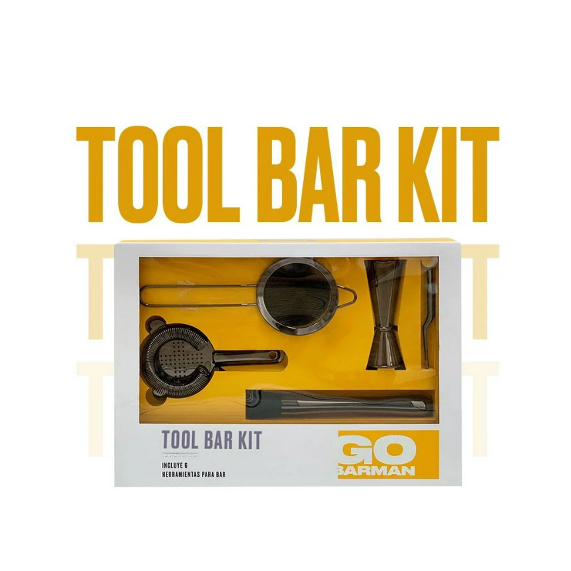 Go Barman - Bar Set Negro