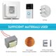 thumbnail image 5 of Adaptador Doorbell Transformer Voyaux de 24 V AC, 500 mA con cable de 5,5 m, 5 of 8
