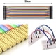 thumbnail image 2 of Cable puente 3 x 40 piezas cada 20 cm, cables de placa de pruebas Dupont 3 en 1, macho a hembra, macho a macho, hembra a hembra, para Arduino, placa de pruebas Raspberry Pi, 2 of 5