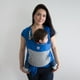 thumbnail image 1 of Fular semi elasticado azul con bolsillo diseño rayas, 1 of 2