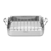 Sartén Para Asar Cuisinart Multiclad Pro De Triple Capa, Acero Inoxidable, 40 Cm
