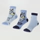 thumbnail image 1 of Tripack Calcetines Niño Azul Listado Bluey, 1 of 11
