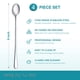 thumbnail image 2 of Cucharas HIWARE de acero inoxidable de 23 cm, set de 4, 2 of 7