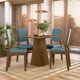 thumbnail image 2 of Comedor Carol 4 Sillas Celeste, 2 of 6