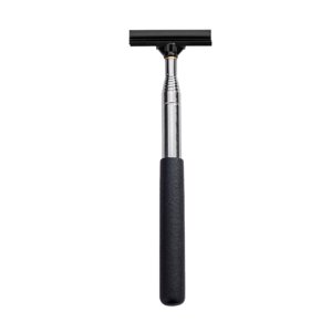 Ioensy - Limpiaparabrisas Genérico Para Espejo Retrovisor De Coche, Limpiaparabrisas Portátil De Mano, Color Negro