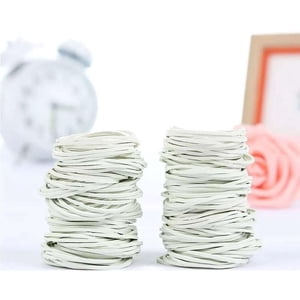 Gen - Bolsa Elasticos Bandas Ligas Goma Elasticas Billetes Oficina Blanco