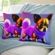 thumbnail image 3 of Chihuahua Fundas de almohada de terciopelo con tema, regalos de funda de almohada, decoración para el hogar, cojín de lanzar, regalo de cumpleaños para fans y parejas.66*66cm., 3 of 6
