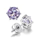 thumbnail image 3 of Aretes de Moissanita 2cttw para Mujer Hombres Color D Claridad VVS1 Aretes de Diamante Studs Aretes de Plata Esterlina S925 Aretes de Moissanita con Certificado, 3 of 9